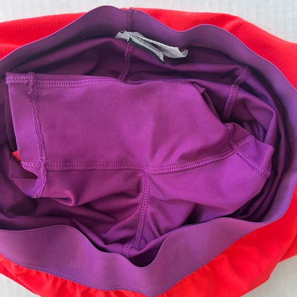 Nike DriFit shorts with inner liner shorts size small pink purple - Picture 6 of 8